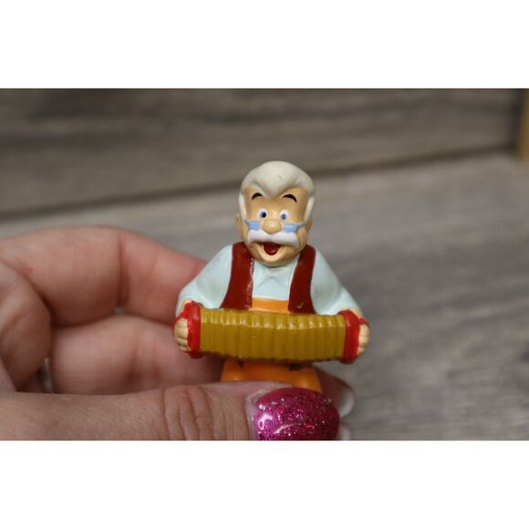Disney Pinocchio Puppet Boy Geppetto Collectible Figurine Action Figure Set - Picture 16 of 16